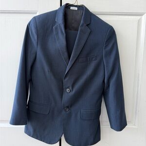 Calvin Klein Boys’ Navy Suit Set